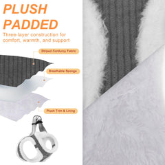 BEAUTYZOO reflective-trim harness demonstrates high visibility during low-light dog walks.