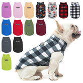 BEAUTYZOO small dog sweater vest front view keeps pup warm on chilly walks