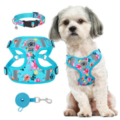 BEAUTYZOO step-in harness mesh for easy, comfortable daily walks.