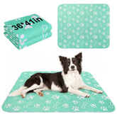 Beautyzoo two-pack washable pee pads 36x41 protect floors during puppy house-training.