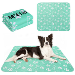 Beautyzoo two-pack washable pee pads 36x41 protect floors during puppy house-training.