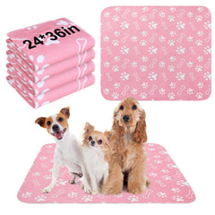 BEAUTYZOO washable pee pad with non-slip bottom protects floors during training.