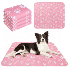 BEAUTYZOO washable pee pads for dogs folded and ready for reuse
