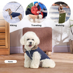 BEAUTYZOO winter coat close-up plush collar delivers wind protection and neck warmth