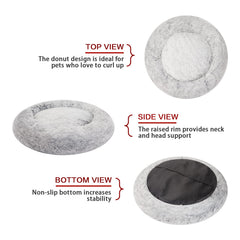 Bedfolks Donut Bed anti-slip bottom keeps bed stable