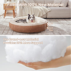 BedStill removable cover closeup shows machine-washable fabric for easy cleanup
