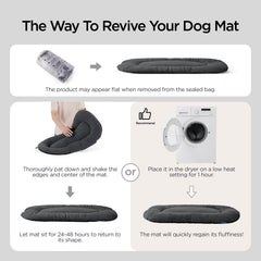 Bedsure anti-slip bottom keeps pad in place during rest
