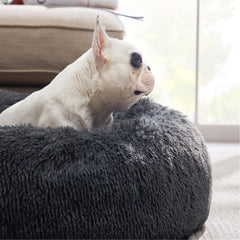 Bedsure dog bed anti-slip base keeps the round bed in place