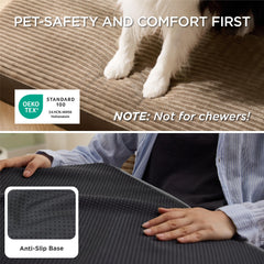 Bedsure dog bed medium removable cover demonstrates easy cleaning capability