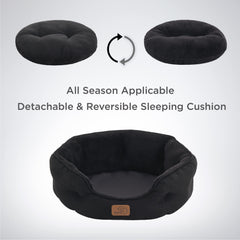 Bedsure dog bed non-slip bottom keeps bed in place