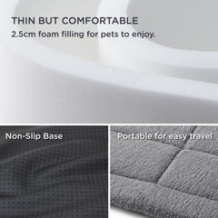 Bedsure high-density foam support closeup Durable cushioning