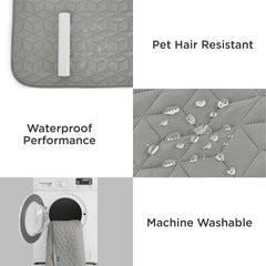 Bedsure machine-washable care makes cleanup quick after muddy paw prints.