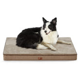 Bedsure memory foam dog bed with orthopedic crate support for joints and comfort