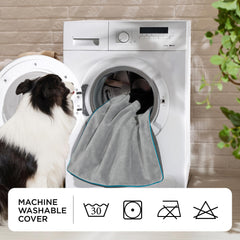 Bedsure memory foam dog bed removable cover enables easy washing