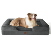 Bedsure orthopedic dog bed large with high-density foam for support