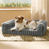 Bedsure orthopedic dog bed memory foam closeup showing joint-supporting cushion