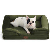 Bedsure orthopedic dog bed with removable cover for easy cleanup after muddy paws