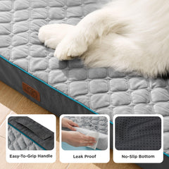 Bedsure orthopedic dog bed removable cover for easy cleaning