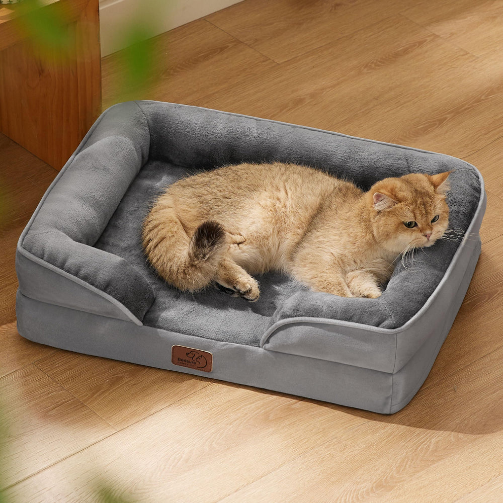 Bedsure orthopedic-support small-dog bed shows posture-friendly support for tiny companions.