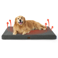Bedsure self-warming dog bed large with cozy warmth without electricity