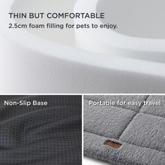 Bedsure high-density foam supports aging or arthritic pets for restful sleep