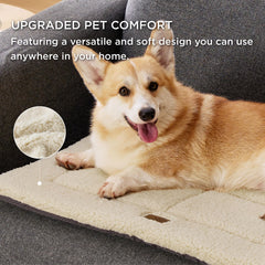 Bedsure washable dog crate bed features high-density foam for supportive rest