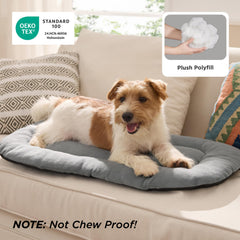 Bedsure anti-slip bottom image emphasizes secure, stable placement in crates.