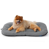 Bedsure washable dog crate pad front view for cozy small-dog crate comfort.