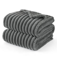 Bedsure waterproof dog blanket 30x40 warm grey provides cozy pet coverage and spill safety.
