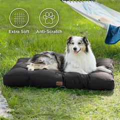 Bedsure waterproof-pet-bed-mattress helps contain accidents while keeping pets comfortable.