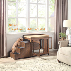 beeNbkks pet stairs under windowsill lets pets enjoy outside views safely
