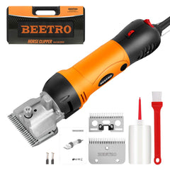 BEETRO 500W electric horse shears front view for precise grooming