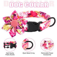 Beirui floral-orange-harness-xxs—breathable mesh helps keep small pets cool.