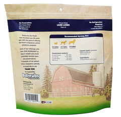 Bellyrubs lamb liver training treats show aroma ideal for puppy reward and training sessions.
