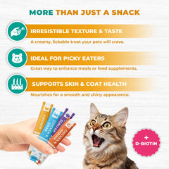 Beloved Pets creamy lickable treats shrimp tube for flavorful rewards