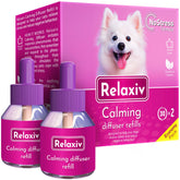 Beloved Pets dog calming pheromone diffuser refill 2-pack for reduced anxiety and household harmony.