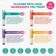 Beloved Pets grain-free squeezable tubes provide a wholesome, soy-free and gluten-free snack