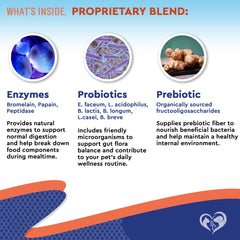 Beloved Pets liquid probiotic drops with spoon aid daily gut comfort.