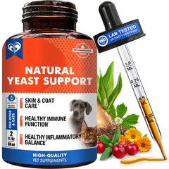 Beloved Pets yeast infection drops bottle ready for at-home itch relief