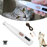 Belvedir Cat Grooming Trimmer focused on paws for neat, comfortable trimming.