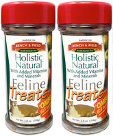 Bench & Field cat treats fish-shaped bites support healthy skin and coat.
