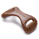 Benebone Dental Durable Dog Chew Toy with strong ridges for aggressive chewers.