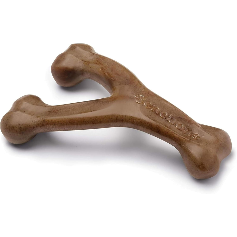 Benebone Wishbone durable chew shows tough nylon design for aggressive chewers