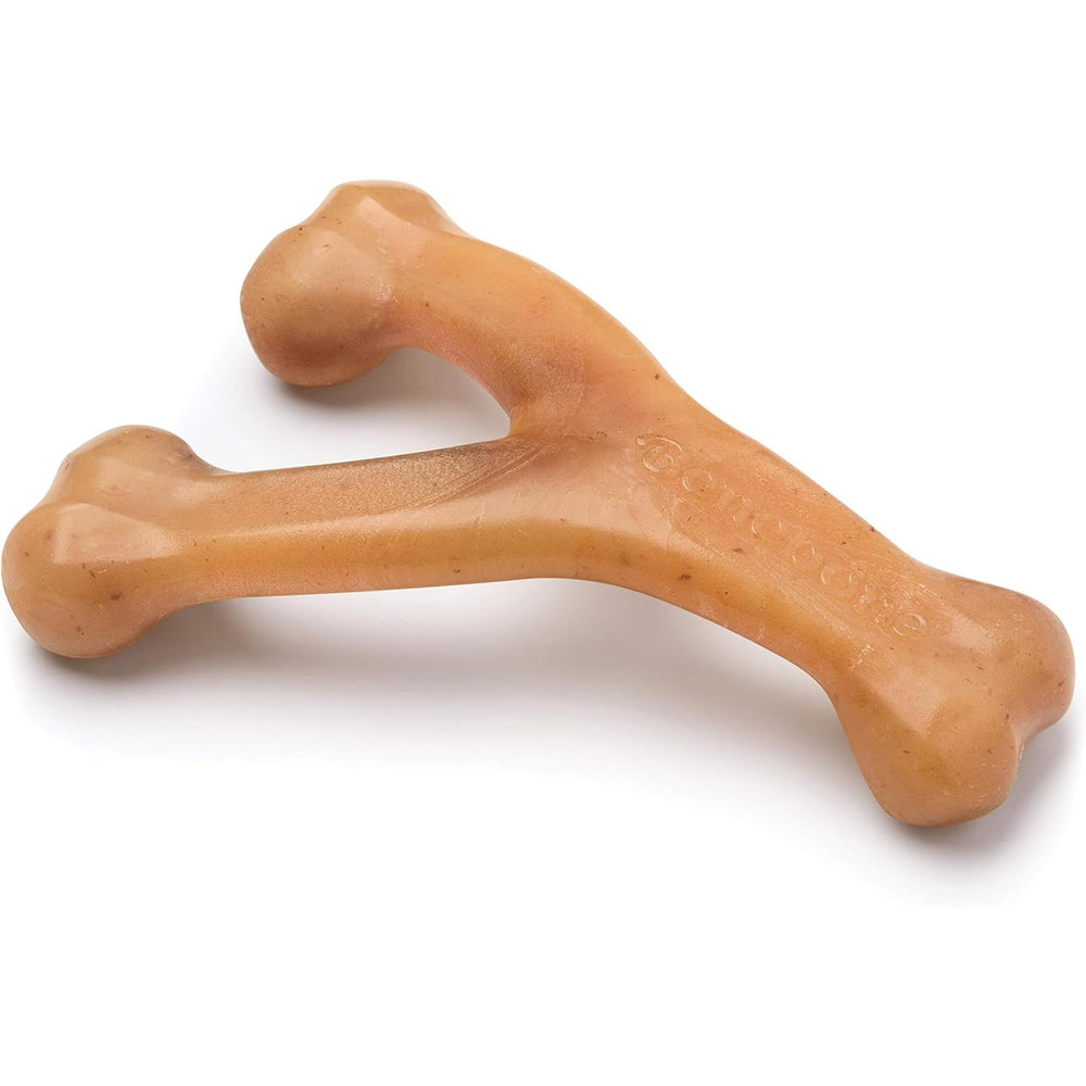 Benebone Wishbone durable dog chew shows long-lasting chew sessions for aggressive chewers