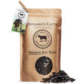 Benjamin's Cattle beef liver treats in USA packaging for easy storage