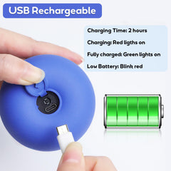 BENTOPAL carga USB rápida para sesiones sin baterías agotadas.