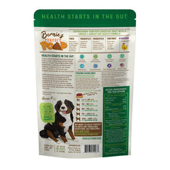 Bernie's Perfect Poop ingredients miscanthus grass close-up highlights natural fiber for gut health.