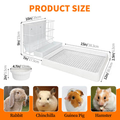 BESNEW ceramic water bowl with large capacity for pets