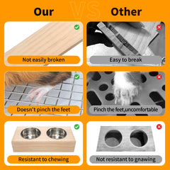 BESNEW convenient-design hay feeder highlights integrated feeding and litter solution.
