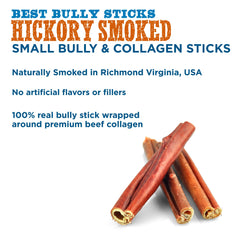 Best Bully Sticks 5-count pack front view for long-lasting chews